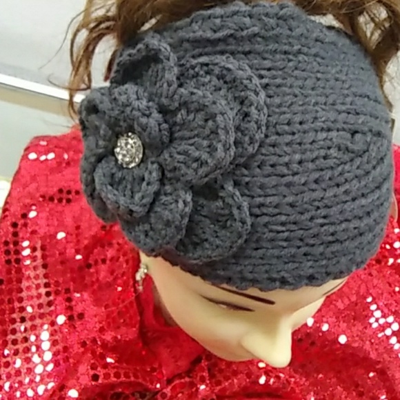 Winter Knitted Head Band - Picture 2 of 3
